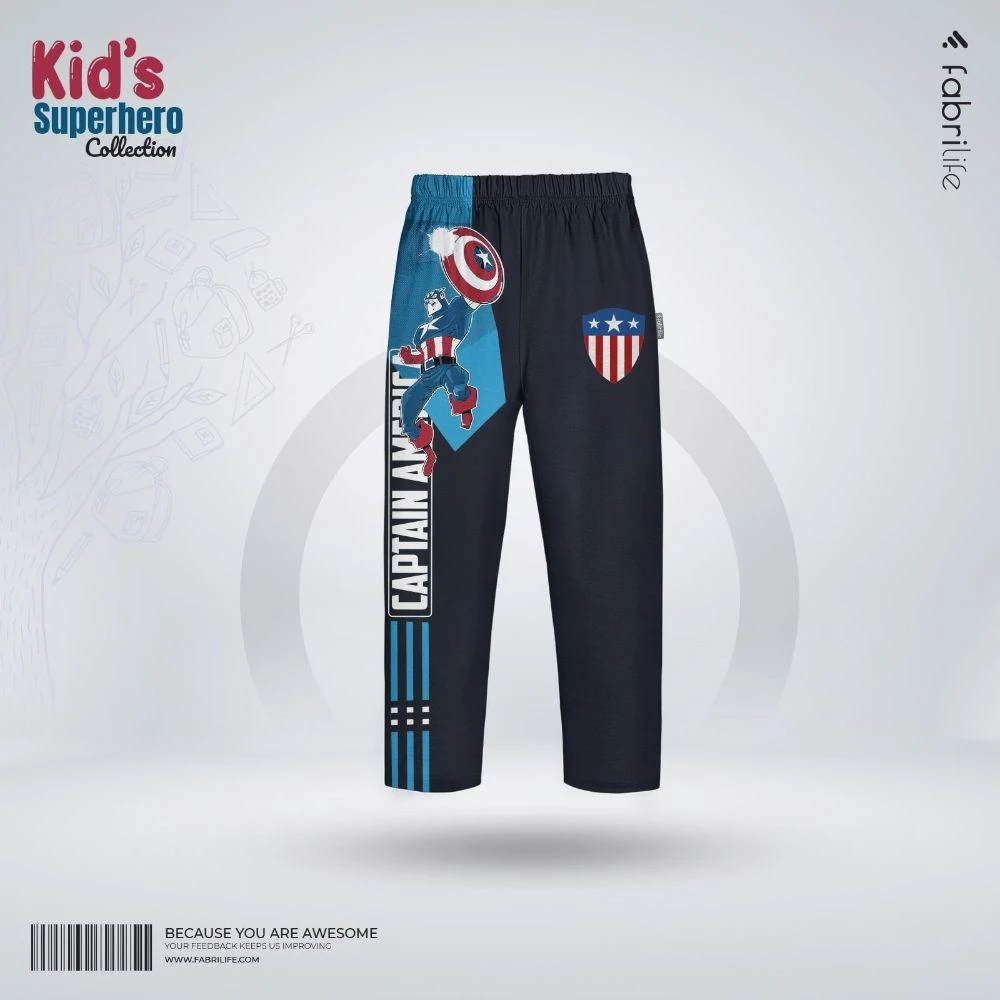 Premium Boys Trouser - Captain America
